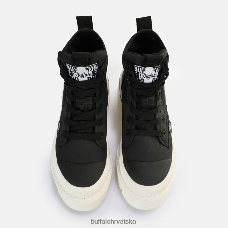 crno bijeli Buffalo raven hi tenisice visoke veganske |tenisice TDD6T893